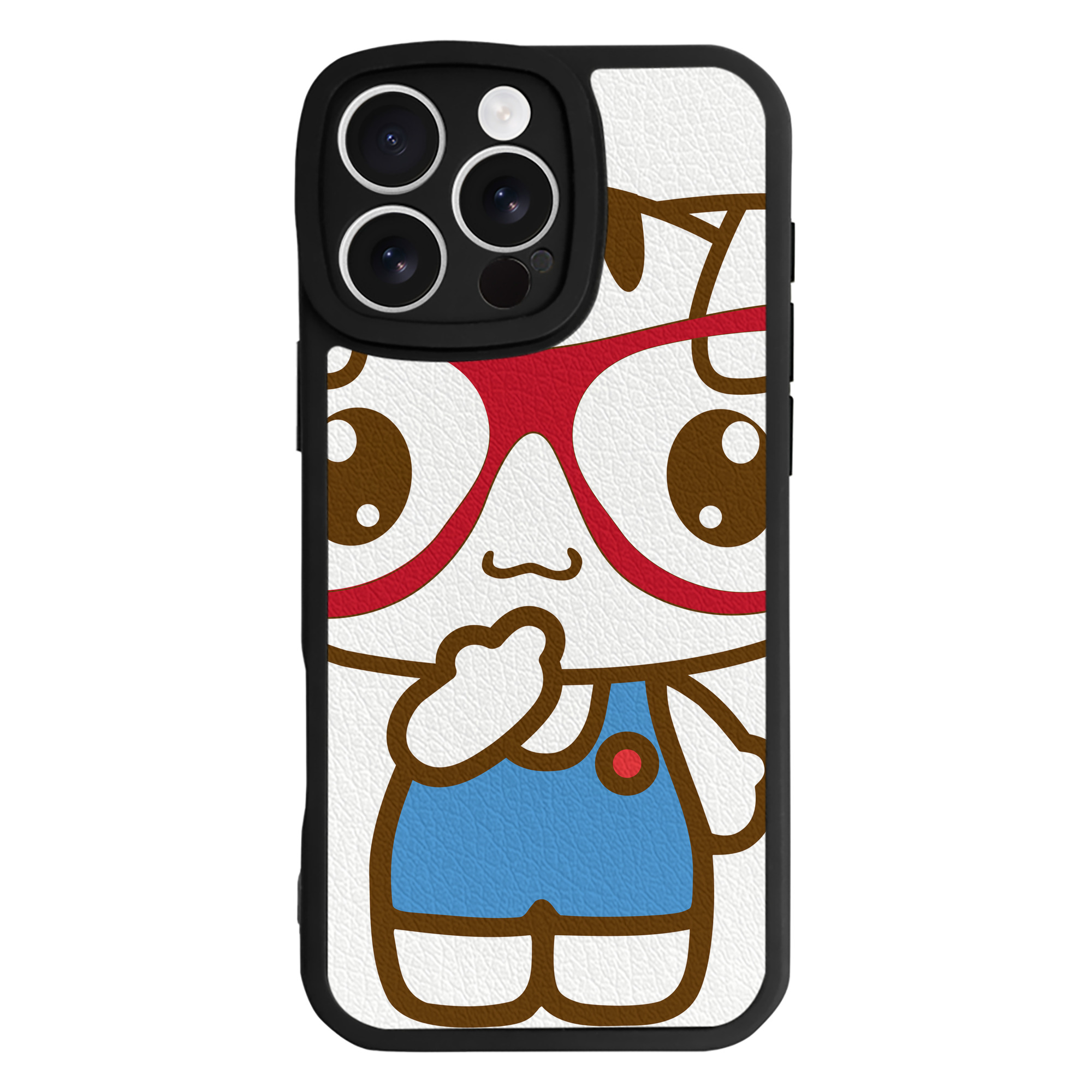 （画像用） Hello Kitty ハローキティ 【iPhone 16シリーズ対応】シリコンスマホケース（レザー調） 材質：シリコン